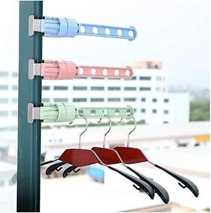 Adjustable Multifunctional Hole Cloth Hanfinf Rod - Alzaar