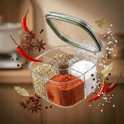 FreshKeep 4-in-1 Spice Organizer | Moisture-Proof 6a4mhe-0u