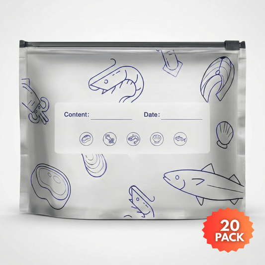 FreshLock™ Premium Storage Bags | (Pack of 20) alzaar