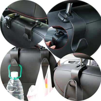 Car-Mounted Hidden Hooks for Car Headrests (Pack of 4) 6a4mhe-0u