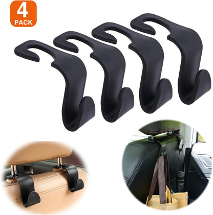 Car-Mounted Hidden Hooks for Car Headrests (Pack of 4) 6a4mhe-0u