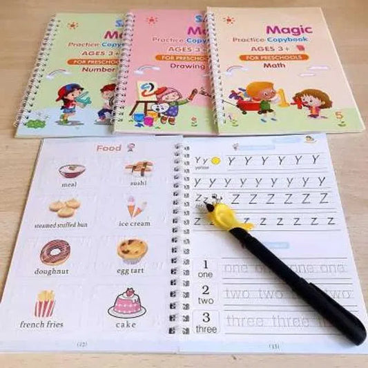 Magic Practice Copybook for Kids Handwriting