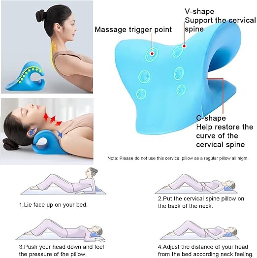 Neck and Shoulder Relaxer For Cervical Spine Alignment 6a4mhe-0u