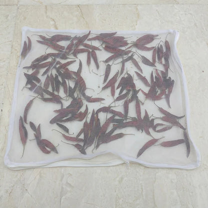 Chemical-free cotton cloth for traditional papad and fryums drying